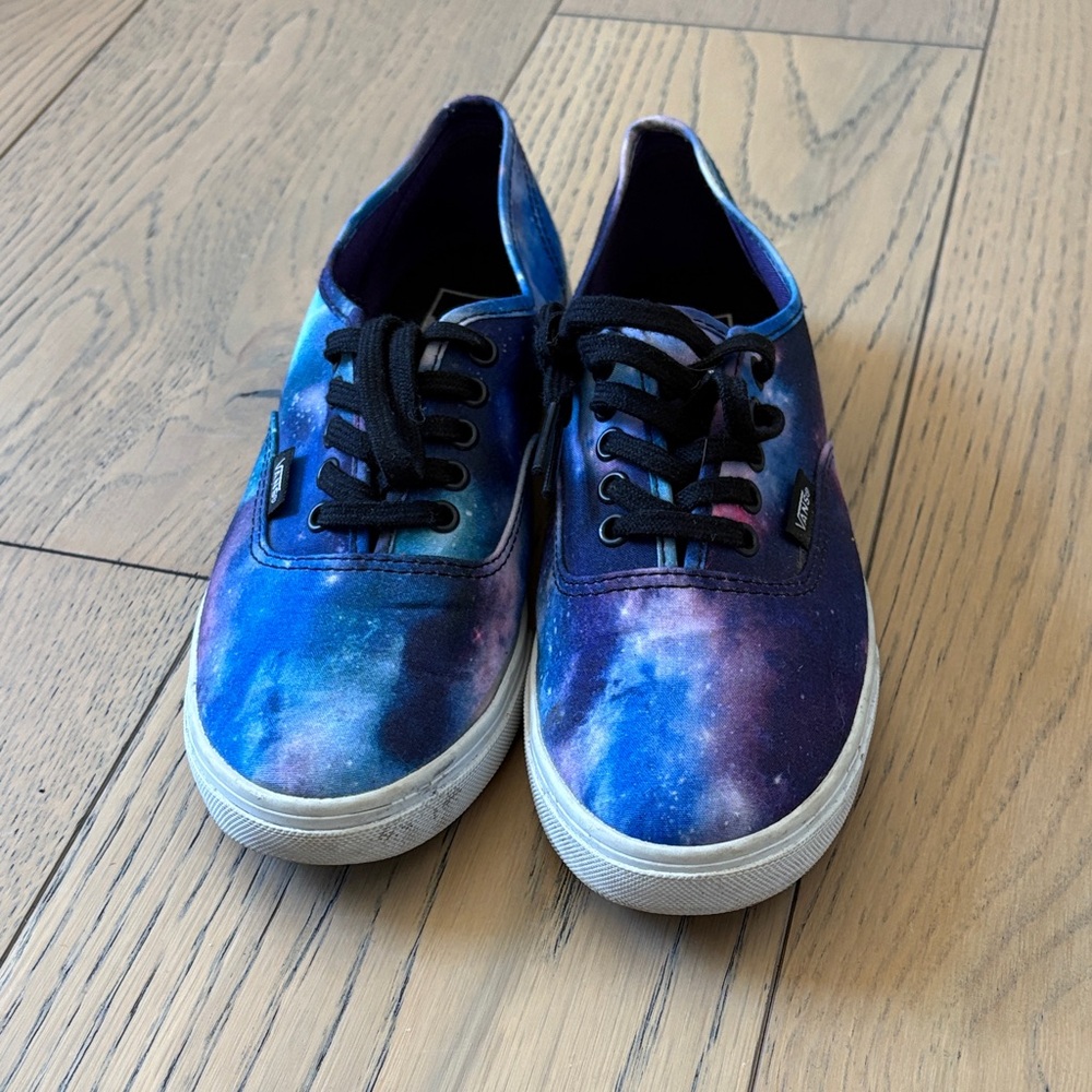 Vans women’s size 7 men’s 5.5 galaxy sneakers